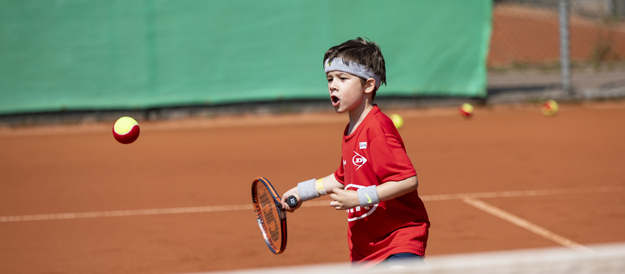 Tenniskids Rood training