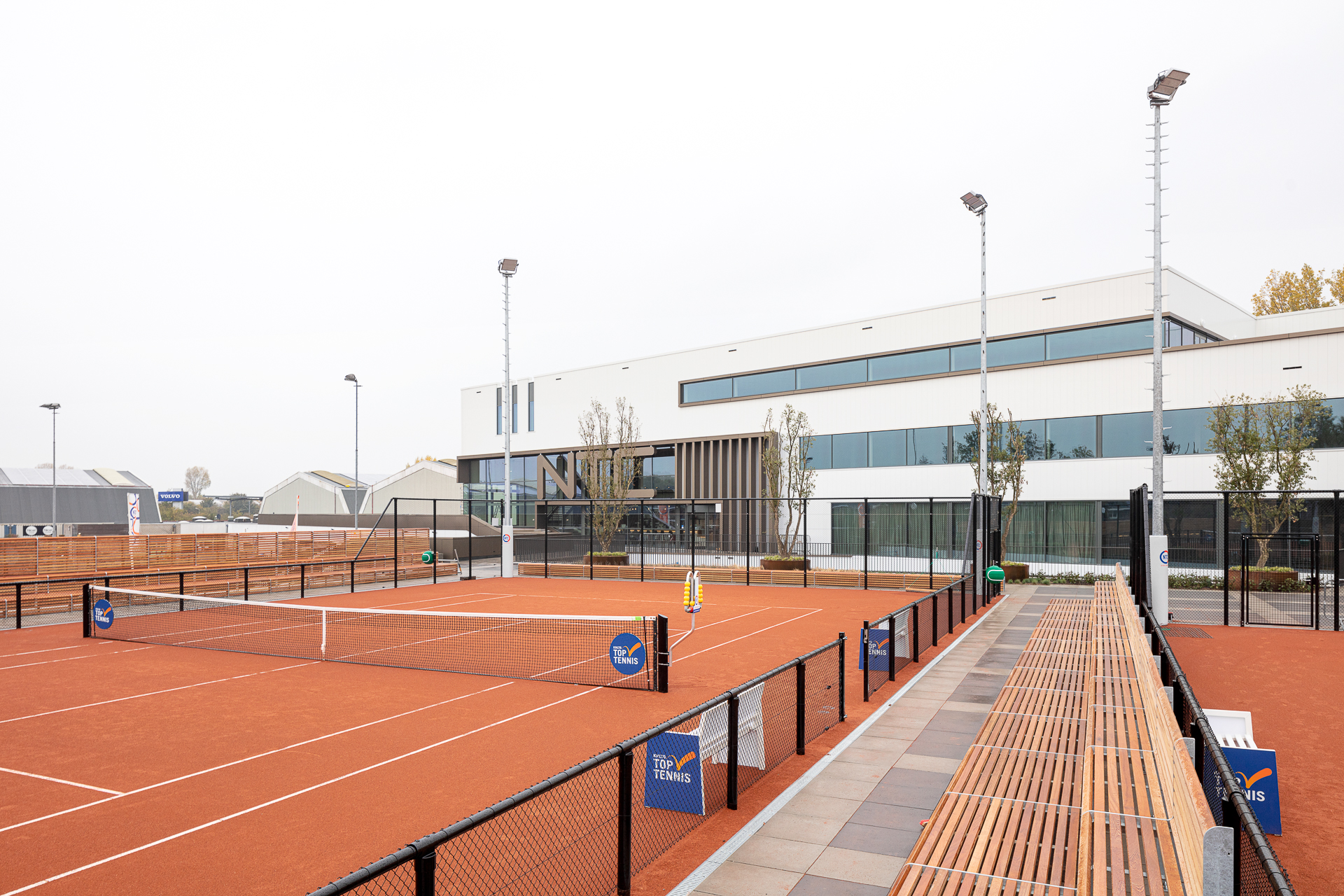 NTC Amstelveen vooraanzicht gravelbanen