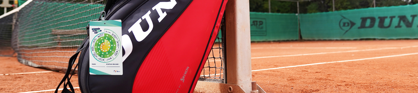 KNLTB Tenniskids TOF kaart aan tas