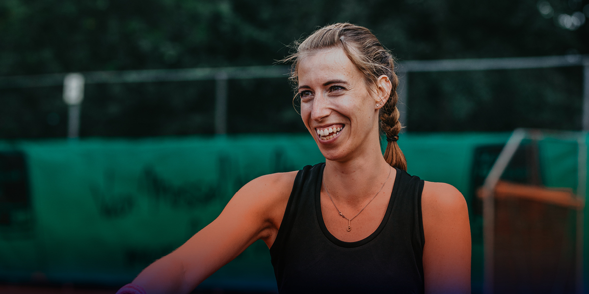 Marieke - beginnende tennisser